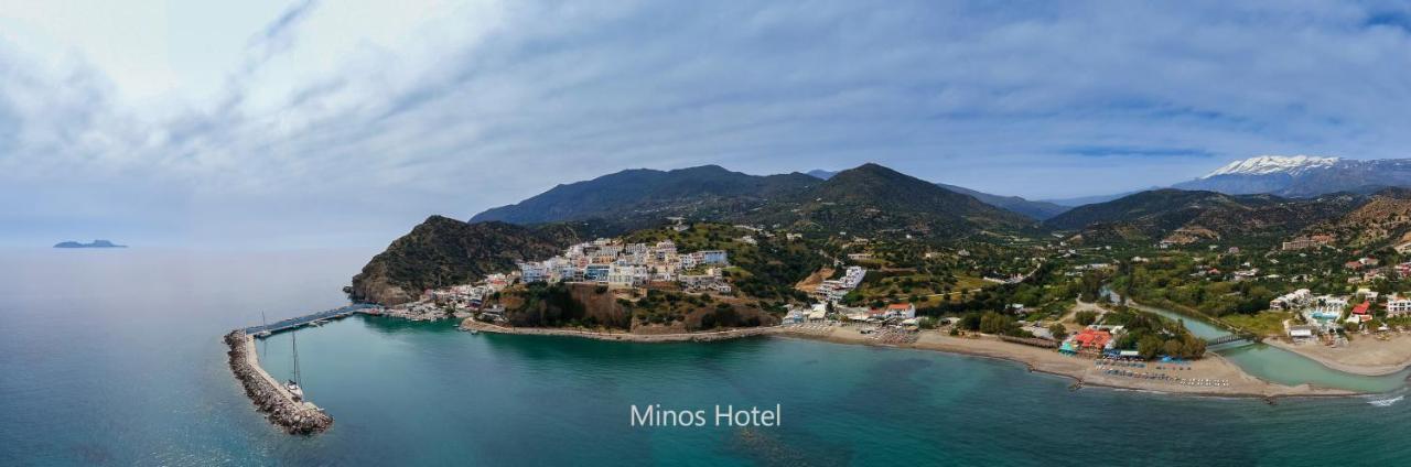 Minos Boutique Hotel Ajía Galíni Kültér fotó